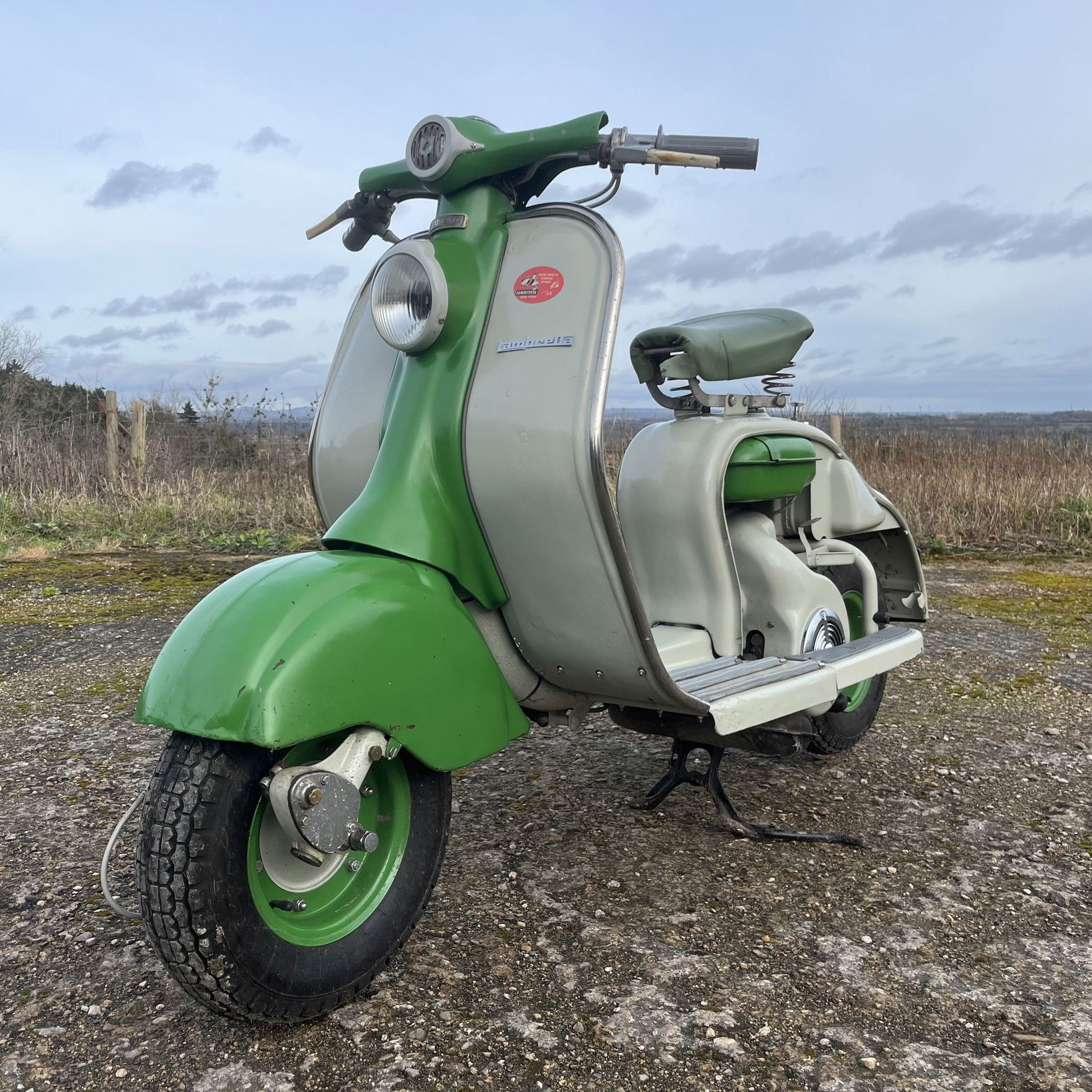 A Lambretta LD150 MKIII